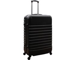 Omslag van Reiskoffer met wielen 95 liter - lichtgewicht - cijferslot - zwart