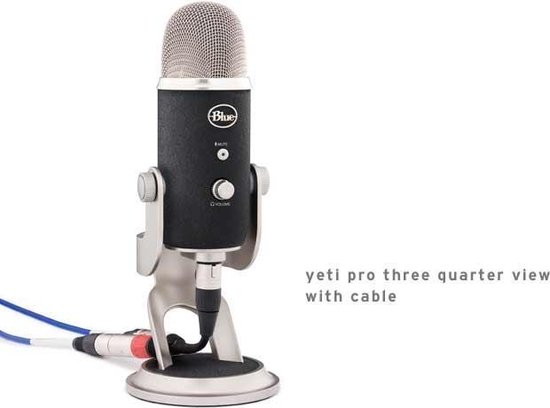 Bol Com Blue Microphones Yeti Pro Usb Condenser Microphone Multipattern