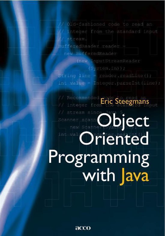 Cover van het boek 'Object oriented programming with Java / druk Heruitgave' van E. Steegmans