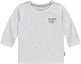 Quapi Newborn Unisex Shirtje Zada - Wit - Maat 68