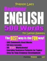 Preston Lee's Beginner English 500 Words For Latvian Speakers