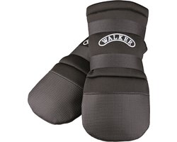 Trixie walker care hondenschoenen - L - 18 x 9 cm - Zwart - 2 st