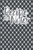 Recipe And Notes