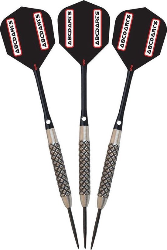 ABC Darts - Professionele Dartpijlen - Red Jacks Frontgrip - 25 gram van ABC Darts — afbeelding 5