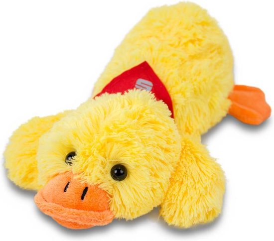 Nobby Flat Duck Pluche Dier, 34 cm, Groen