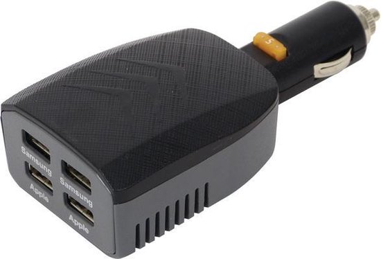 Carpoint Aanstekerdoos 4-weg USB