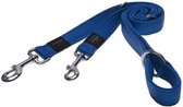 Rogz For Dogs Snake Multipurpose Leiband - Blauw - 16mm x 1.6mtr