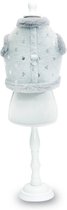 Croci Harnas Soft Heart Grijs - Hondenharnas - 28-33 cm