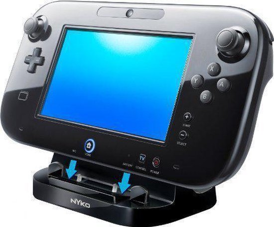 Nyko Power Stand Zwart Wii U | bol