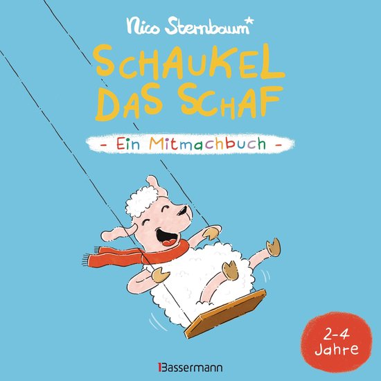 Schaukel das Schaf - Ein Mitmachbuch. Für Kinder von 2 bis  ... - cover