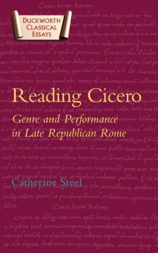 Boek cover Reading Cicero van C.E.W. Steel (Paperback)