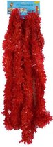 Draai guirlande rood PVC brandvertragend 6 meter - WINSTPAKKER