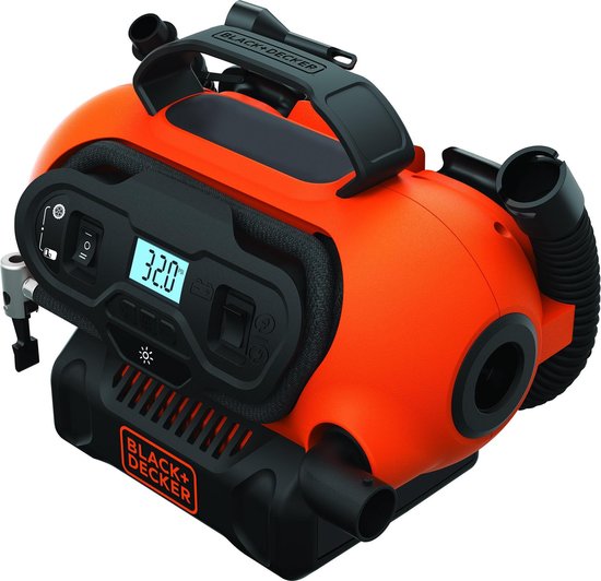 BLACK+DECKER BDCINF18N-QS compressor - tot 11 bar - compact en krachtig -  zonder accu... | bol.com