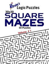 Brainy's Logic Puzzles 30x30 Square Mazes #1