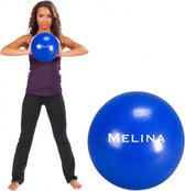 Trendy Sport Melina - Fitnessbal - Pilates bal - Yoga bal - 25 cm - Blauw - 60 kg belastbaar