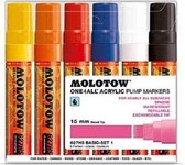 Molotow ONE4ALL™ 15mm 627HS Marker Basic-Set-1