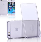 Hard Case met TPU Soft Frame hoesje voor iPhone 6/6S  - Transparant / Doorzichtig