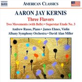 Russo, Andrew - Ehnes, James - Albany Symphony O - Three Flavors . Two Movements (With Bells) For Vio (CD)