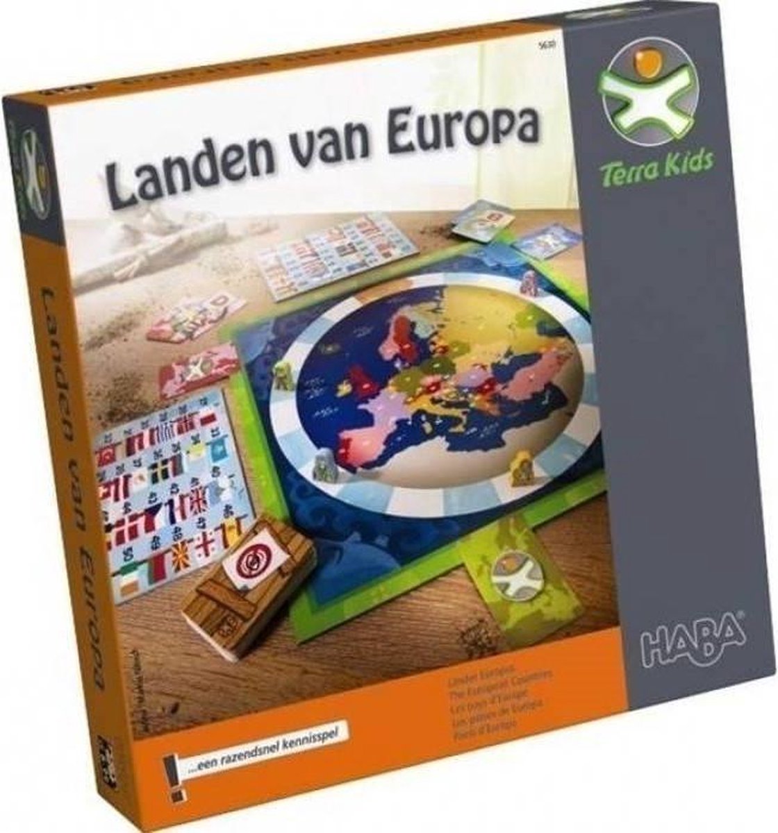 Verslagen leerboek vlam Haba Spel Vanaf 8 jaar Landen van Eurpa | Games | bol.com