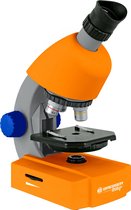 Bresser Junior Microscoop – 40x640x – Oranje – Voor Transparante Preparaten