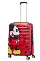American Tourister Kinderkoffer - Wavebreaker Disney Spinner 67/24 Disney (Medium) Mickey Comics Red