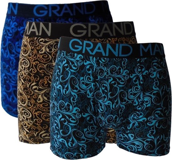 Grand Man 3-PACK BOXERSHORT maat XXL | bol.com