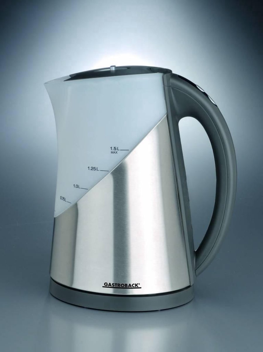 | Gast Waterkoker 42420 ColorVis 1,5L sr | Gast Waterkoker 42420 ColorVis 1,5L sr