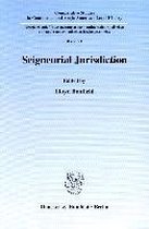 Seigneurial Jurisdiction.