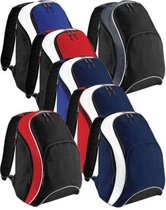 Bagbase Teamwear Backpack, kleur Navy/White