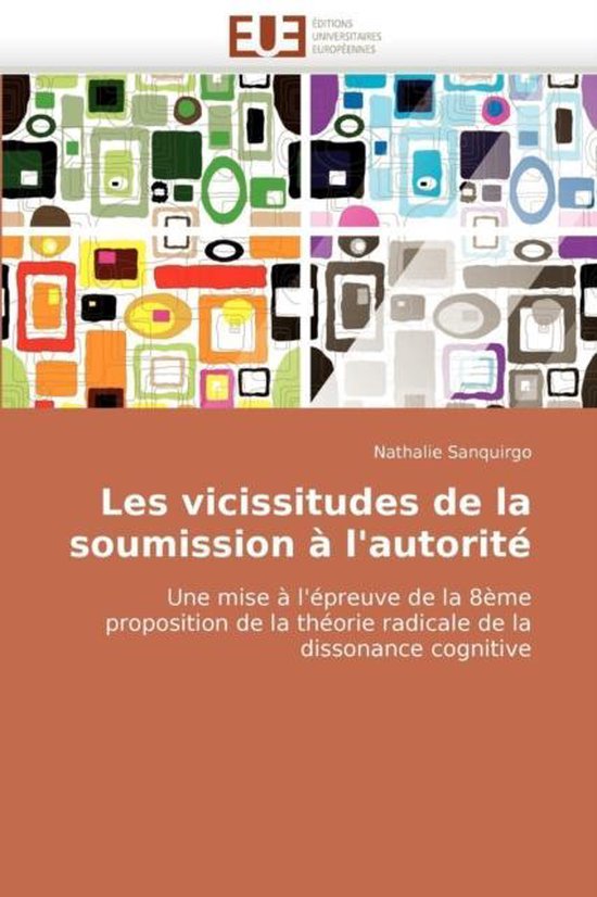 Les vicissitudes de la soumission à l'autorité - cover