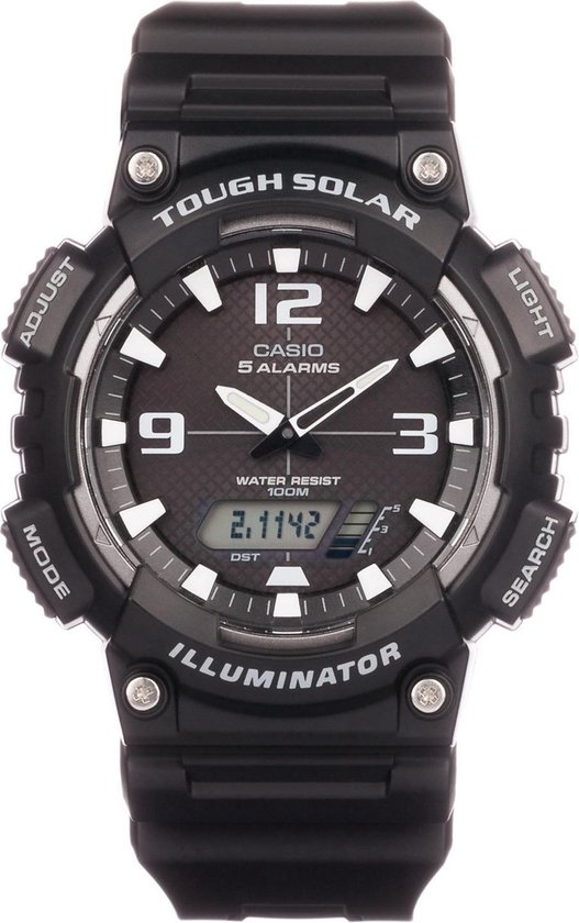 Casio AQ-S810W-1AVEF - Horloge - 46.6 mm - Kunststof - Zwart