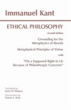Kant: Ethical Philosophy