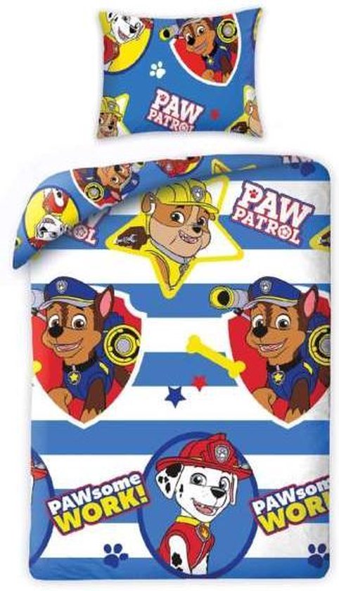 Paw Patrol Poncho Kind & Heroic 50 x 115 cm Babyhandtücher