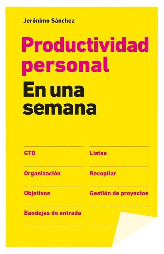 En una semana - Productividad personal en una semana - cover