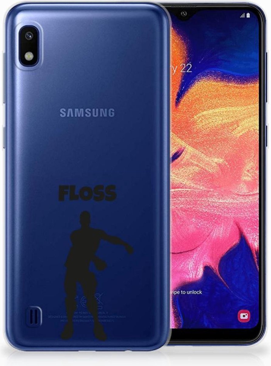 Samsung Galaxy A10 Telefoonhoesje met Naam Floss