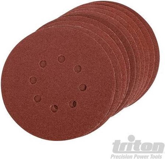 150 mm klittenband schuurschijven, 10 pk.