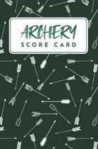 Archery Score Card