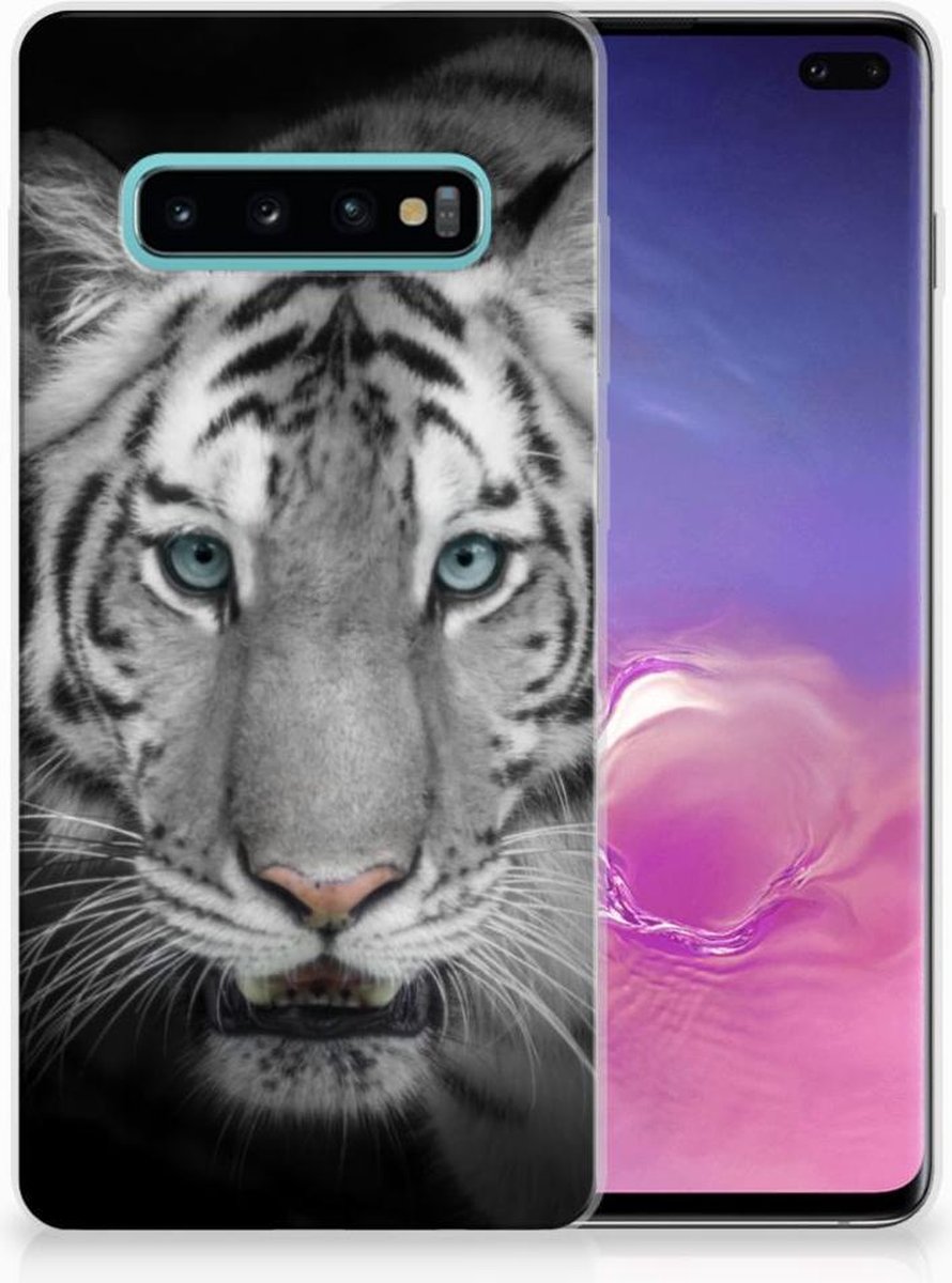 Samsung Galaxy S10 Plus TPU Hoesje Tijger
