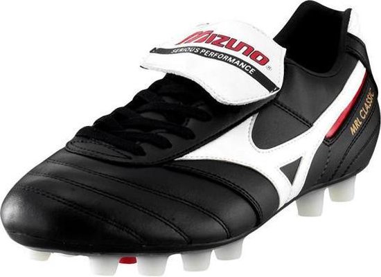 Mizuno Morelia Classic MD  Sportschoenen - Maat 42.5 - Mannen - zwart/wit/rood - Mizuno