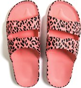 Freedom Moses Slippers "Leo Pink Martini" Roze met print - 40/41