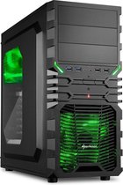 AMD Ryzen 5 3400G Game Computer (Geschikt voor Fortnite) / Gaming PC GROEN - 8GB RAM/120GB SSD/1TB HDD - RX Vega 11 - Windows 10