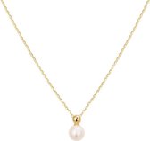 The Jewelry Collection Ketting Parel 1,1 mm 41 - 43 - 45 cm - Goud