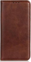 Shop4 - Samsung Galaxy A40 Hoesje - Book Case Cabello Donker Bruin