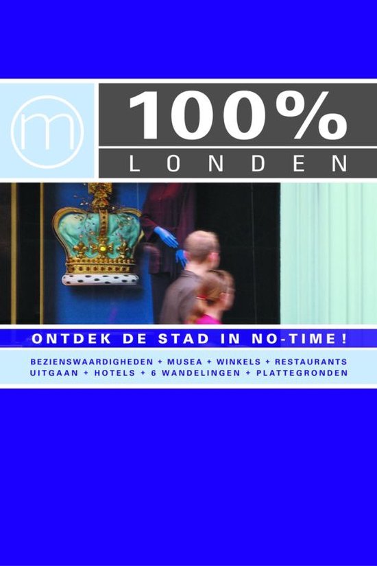Cover van het boek '100% Londen' van M. van den Berg