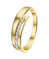 The Jewelry Collection Bague Zircone - Or