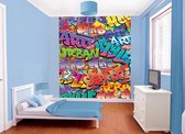 Walltastic Graffiti Posterbehang - 200 x 244 cm