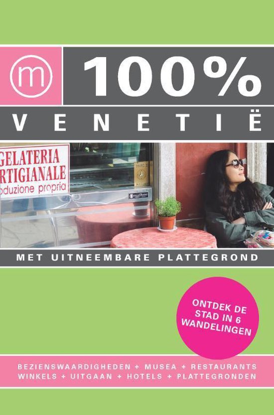 Cover van het boek '100% Venetie' van K. Groneveld
