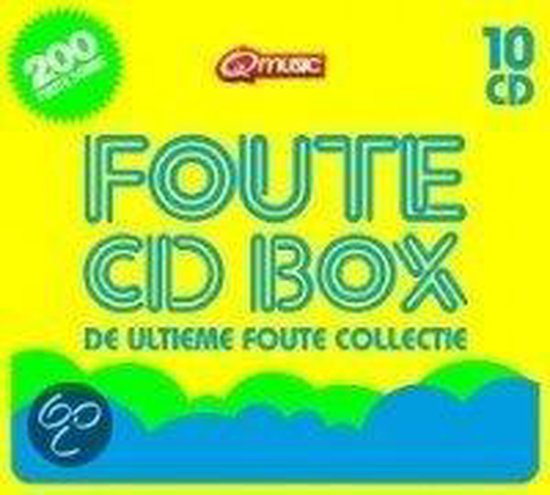 De Foute 10 Cd Box Van Q-Music - De Ultieme Foute Collectie