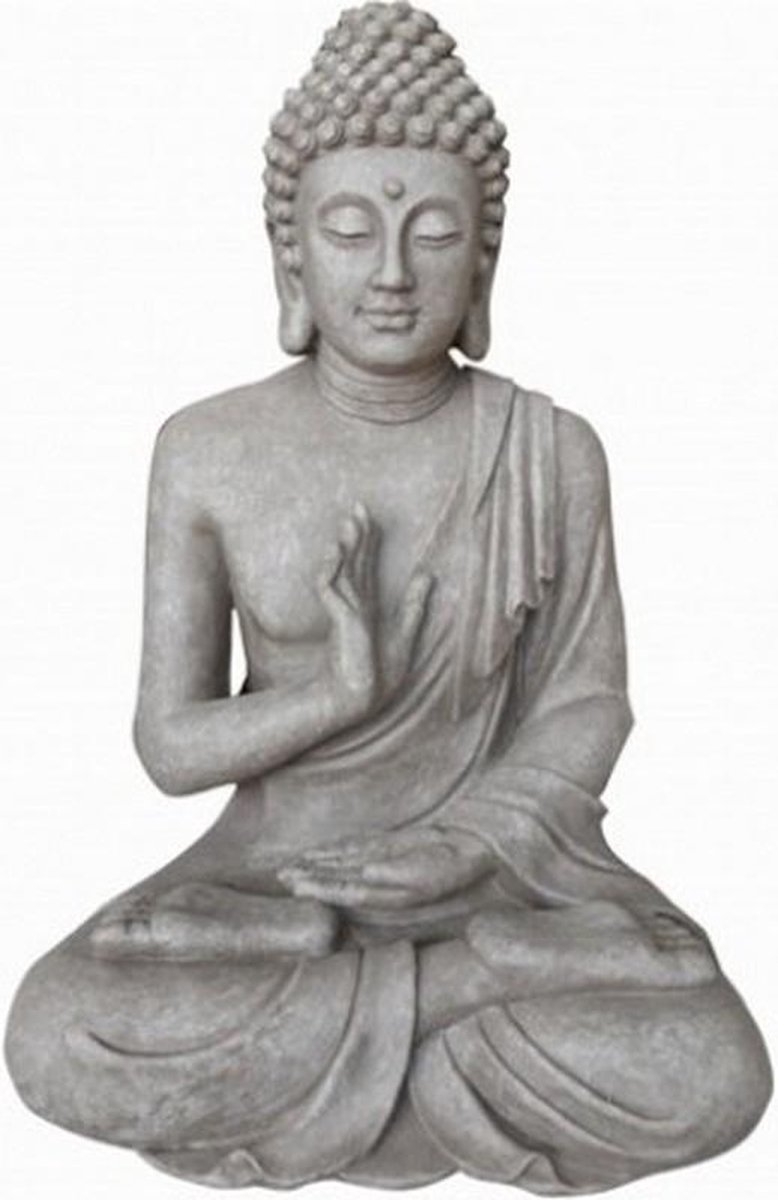 Woud maximaal Tijdreeksen Stone-Lite Deco Tuinbeeld Boeddha 817XL | bol.com