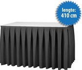 Buffetrok Boxpleat 250% - 410x73cm - Antraciet